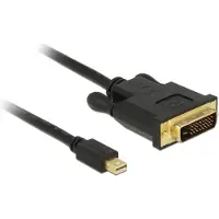 DeLOCK 83988, 1 m, Mini DisplayPort, DVI-D, Uros, Uros, Kulta
