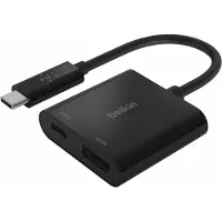 Belkin CONNECT USB-C USB-C to HDMI 4K 60Hz + Charge Adapter Black