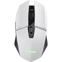 Trust GXT110W Felox Langaton Pelihiiri Valkoinen
