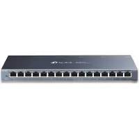 TP-LINK TL-SG116 - 16-porttinen Gigabit-pöytäkytkin, Musta