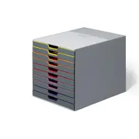 Durable VARICOLOR 10, Muovi, Monivärinen, C4, Kirjekuori, Kirjain, Note, Paperi, Picture, 292 x 356 x 280 mm, 1 kpl (761027)