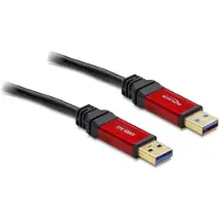 DeLOCK – USB 5 Gbps Cable Type-A male to Type-A male 2 m metal (82745)