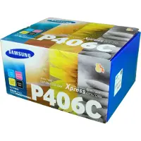 Samsung CLT-P406C, 1500 sivua, 1000 sivua, Musta, Syaani, Magenta, Keltainen, 4 kpl
