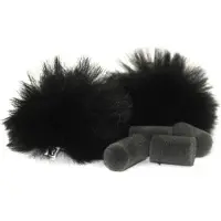 Rycote Karvainen tuulisuoja Nappimikki, kahden pakkaus,