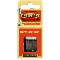 Kikkerland Happy Birthday Crank Music Box (1201)