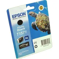 Epson T1571 Mustepatruuna musta foto