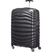 Samsonite Lite Shock - 4-Pyöräiset matkalaukku | musta | 47x69x29 cm