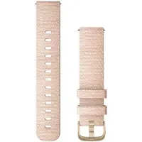 Garmin Pikakiinnitteinen hihna (20 mm) Vaaleanpunainen kudottu nailonhihna