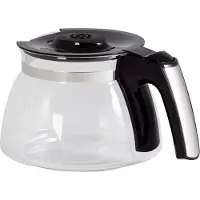 Melitta 6758146, Kannu, Enjoy Top: Typ 1017-04, 1021-01, Aromafresh, Musta, Ruostumaton teräs, Läpinäkyvä, 1 kpl
