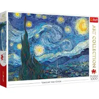 Trefl Art Collection The Starry Night, Van Gogh 1000p palapeli