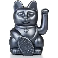 Donkey Maneki-Neko - Lucky Cat - Grey - H:15CM