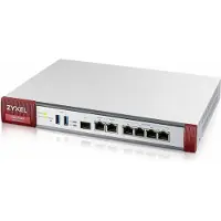 Zyxel ZyWALL USG FLEX 200 -palomuuri, harmaa/punainen