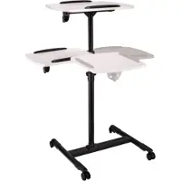 Hama Beamer Table 2 Tasoa 77510 Kallistuva Projektori Jalusta Pyörillä