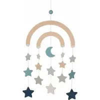 Goki Wooden Baby Mobile Starry Sky Blue