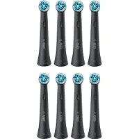 Oral-B iO Ultimate Clean vaihtopäät hammasharjaan Black 8 kpl