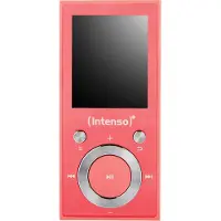 Intenso Video Scooter BT, MP3-soitin, 16 GB, LCM, USB 2.0, Vaaleanpunainen, Mukana kuulokkeet (3717473)
