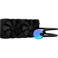 Fractal Design Lumen S28 v2, 280mm AIO-nestejäähdytysratkaisu prosessorille, musta