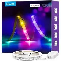 Govee RGBIC Basic LED Strip Lights -LED-valonauha, Wi-Fi + Bluetooth, 5 m