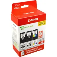 Canon Multipack 2x PG-560XL, CL-561XL + 50arkkia valokuvapaperi