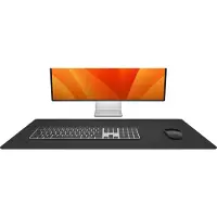 TwelveSouth DeskPad -pelihiirimatto rannetuella, 746x400 mm, musta