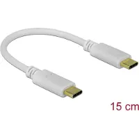 DeLOCK – USB Type-C Charging Cable 15 cm PD 100 W with E-Marker (85357)