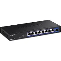 Trendnet TEG-S5091, Hallitsematon, 2.5G Ethernet (100/1000/2500), Täysin kaksipuolinen, Seinäkiinnitteinen