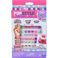 Cool Maker PopStyle Bracelet Maker Expansion Pack, Lasten rannekorujen askartelusetti, 7 vuosi/vuosia, Monivärinen