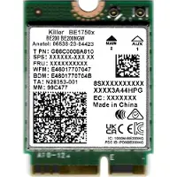 Intel Killer WI-FI 7 x BE1750 x 2230 2x2 BE+BT No vPro