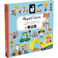 Janod Työmaa magneettileikki