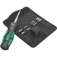 Wera Dynamometrin ruuvimeisseli 7515/7; 1/4''; 2,0-6,0 Nm; 7 kpl.
