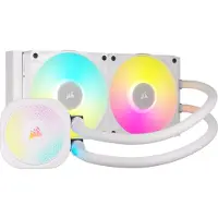 Corsair iCUE LINK TITAN RX 240mm RGB -nestejäähdytin, valkoinen