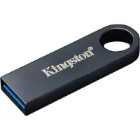 Kingston 64GB DataTraveler SE9 Gen3, 3.2 Gen1 USB-A -muistitikku, 220/100 MB/s, nikkeli