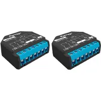 Shelly Plus 2PM -relekytkin Wi-Fi-verkkoon, 2-pack