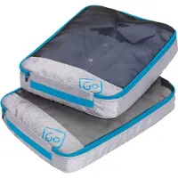 Go Travel Twin Packing Cubes Blue Pakkauspussit OneSize