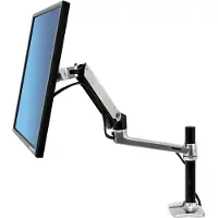 Ergotron LX Desk Mount LCD Arm Tall Pole (45-295-026)