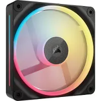 Corsair iCUE LINK LX120-R RGB 120 mm PWM Reverse -kotelotuuletin - Musta