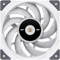 Thermaltake TOUGHFAN 12, Tuuletin, 12 cm, 500 RPM, 2000 RPM, Valkoinen (CL-F117-PL12WT-A)