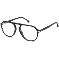 Carrera 345 55/17/145 Matte musta kulta Acetatikehykset MIEHET 345
