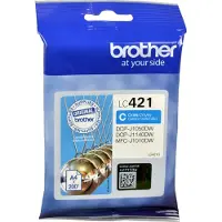 Brother LC421C -värikasetti, syaani