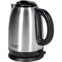 Russell Hobbs Adventure 23655016001 -vedenkeitin, 1,7 l, 2400 W, harjattu ruostumaton teräs