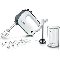 Bosch Styline MFQ49700 - sauvasekoitin/sauvasekoitin - 850 W - valkoinen/tumma hopea