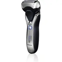Panasonic ES-RT67-S503 Akkukäyttöinen Sähköhöylä Wet &amp; Dry, Tarkat Terät, 3 Terää, Integroitu Trimmeri, Hopea