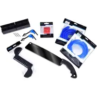Alphacool HardTube Basic V.2 Hard Tube Bending and Cutting Kit, 6-Piece Pipe Bender, 10-16mm Inner Diameter (29144)