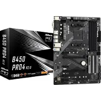 Asrock B450M Pro4 R2.0, mATX-emolevy