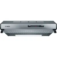 Bosch DUL62FA51 ruostumattomasta teräksestä valmistettu liesituuletin, 250 m³/h, 68 dB