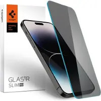 Spigen Glas.tR Slim Privacy iPhone 14 Pro Max Panssarilasi - 9H