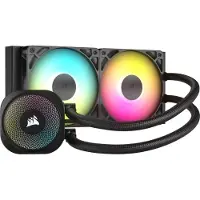 Corsair NAUTILUS 240 RS ARGB, 240mm AIO-nestejäähdytysratkaisu prosessorille, musta