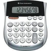 Texas Instruments – Texas Tischrechner anzeigend TI-1795 SV Solar/ Battery (83-TI1795SV)