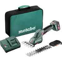 Metabo PowerMaxx SGS 12 Q (601608500) akkuharja- ja ruohotrimmerisarja, 12 V, 1 x 2 Ah, laturi + laukku