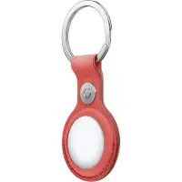 Apple AirTag FineWoven Key Ring - Coral